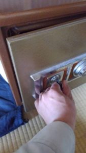ダイヤル式金庫の鍵開け